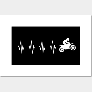 Motor Cross Heartbeat w Posters and Art